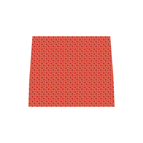 Rambunctious Red Polka Dots on Ravishing Red Boston Handbag (Model 1621)