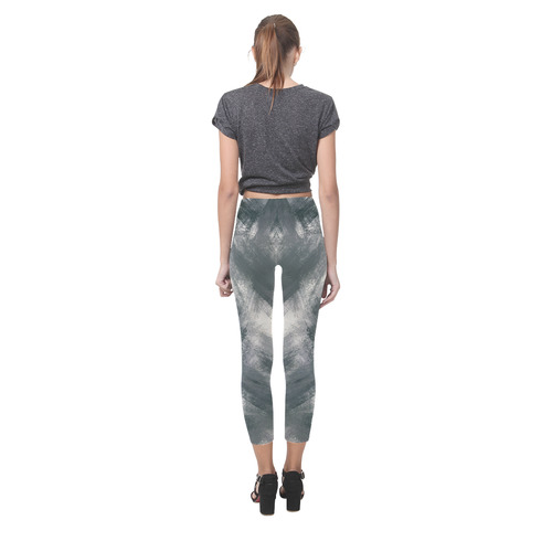 Dark misty look Capri Legging (Model L02)