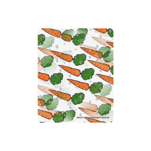 Carrot Popart by NIco Bielow Rectangle Mousepad