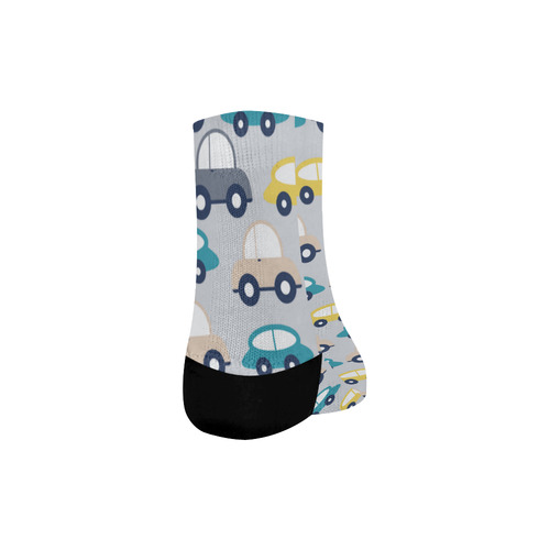 kids retro cars Quarter Socks