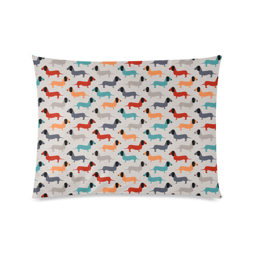 dog pattern Custom Picture Pillow Case 20"x26" (one side)