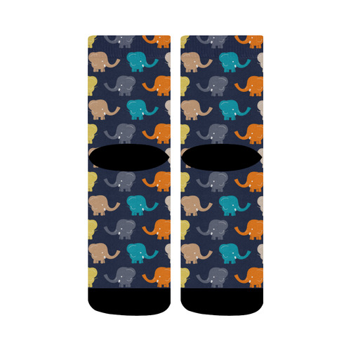 cute elephant Crew Socks