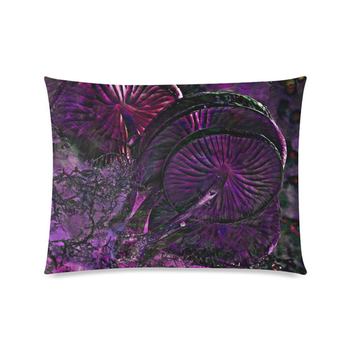 Shroom Art Custom Picture Pillow Case 20"x26" (one side)