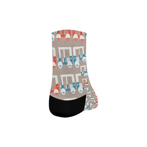 vehicle pattern Quarter Socks