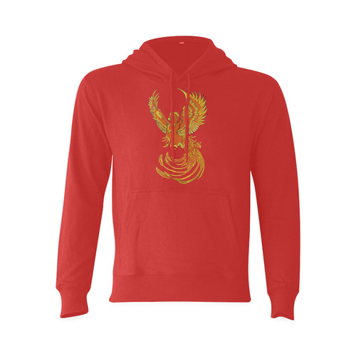 Phoenix Rising Red Oceanus Hoodie Sweatshirt (NEW) (Model H03)