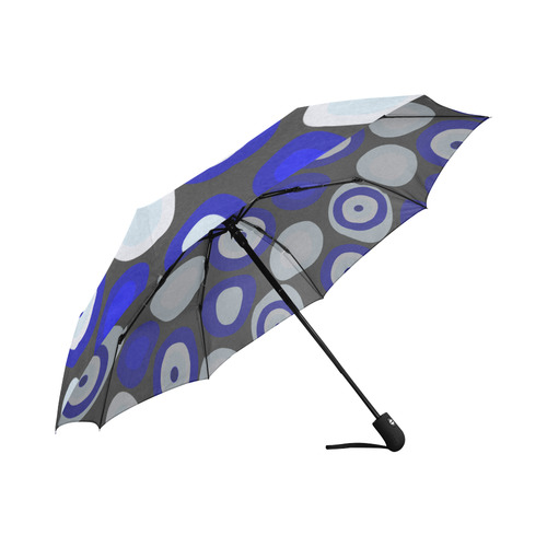 Evil Eye Pattern Auto-Foldable Umbrella (Model U04)