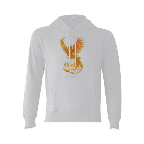 Phoenix Rising Grey Oceanus Hoodie Sweatshirt (NEW) (Model H03)