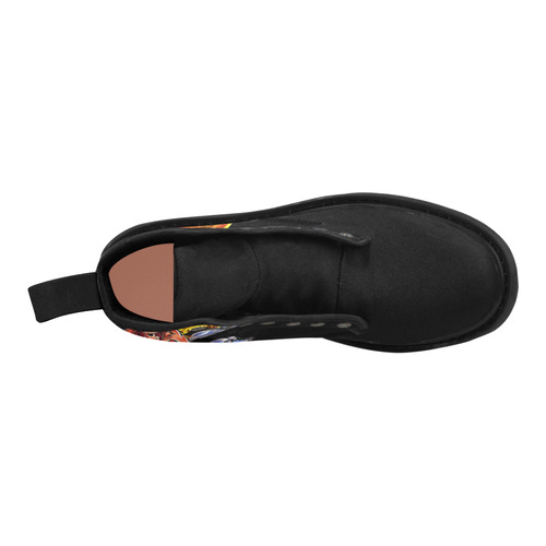 Mermaid Martin Boots for Women (Black) (Model 1203H)