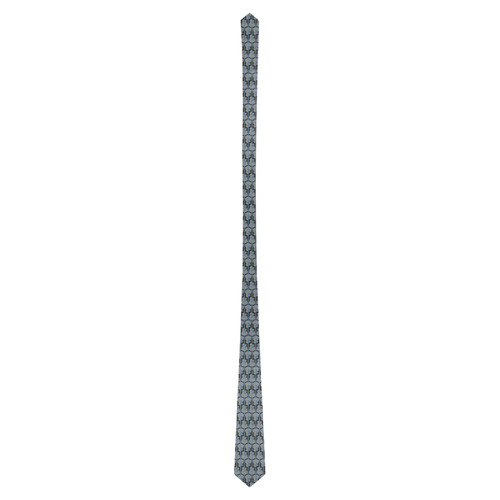 Guitar Gray Classic Necktie (Two Sides)