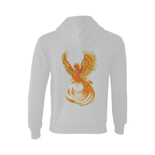 Phoenix Rising Grey Oceanus Hoodie Sweatshirt (NEW) (Model H03)