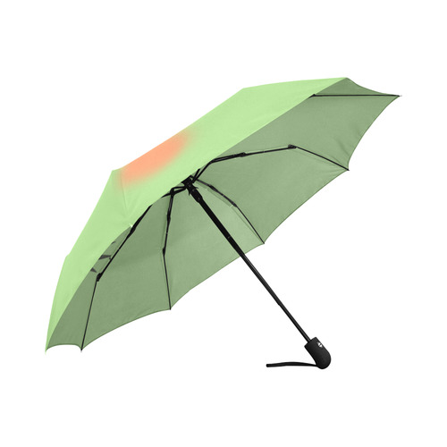 Kawaii Green Apple Auto-Foldable Umbrella (Model U04)