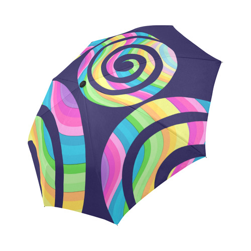 Unicorn Twirls Auto-Foldable Umbrella (Model U04)