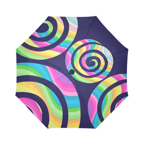 Unicorn Twirls Auto-Foldable Umbrella (Model U04)