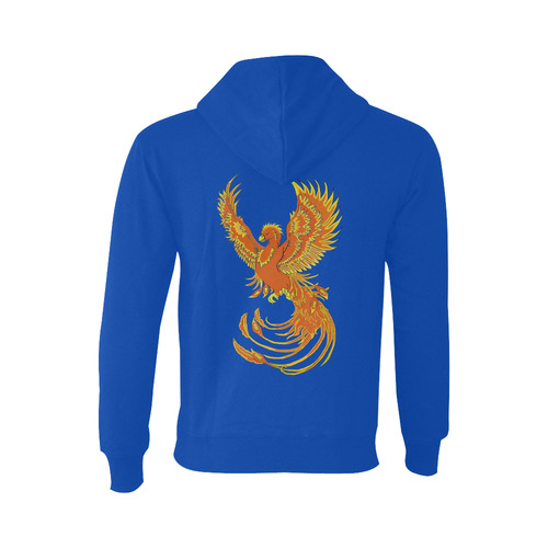 Phoenix Rising Blue Oceanus Hoodie Sweatshirt (NEW) (Model H03)