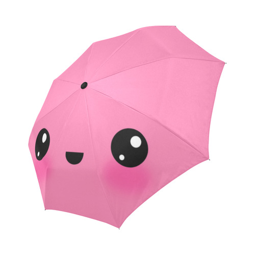 Kawaii Pinky Bubblegum Auto-Foldable Umbrella (Model U04)