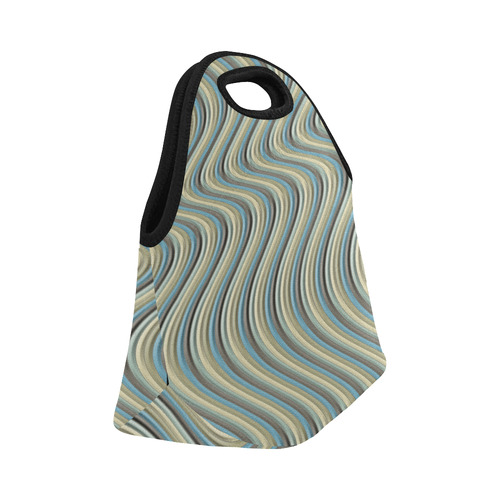 wavy fall Neoprene Lunch Bag/Small (Model 1669)