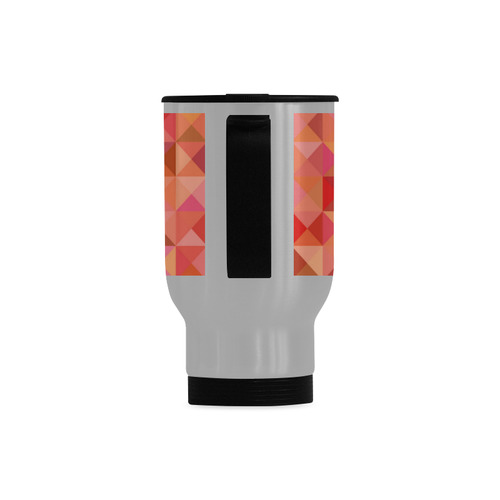 Mosaic Pattern 6 Travel Mug (Silver) (14 Oz)