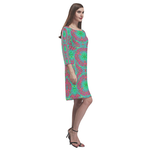 tapis  10 Rhea Loose Round Neck Dress(Model D22)