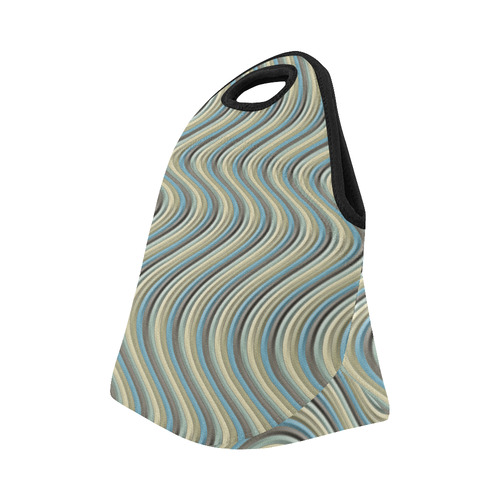 wavy fall Neoprene Lunch Bag/Small (Model 1669)