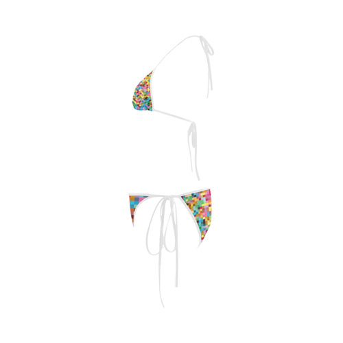 Mosaic Pattern 2 Custom Bikini Swimsuit