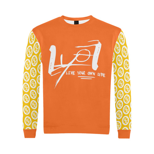 LYol Cali Sweater All Over Print Crewneck Sweatshirt for Men/Large (Model H18)