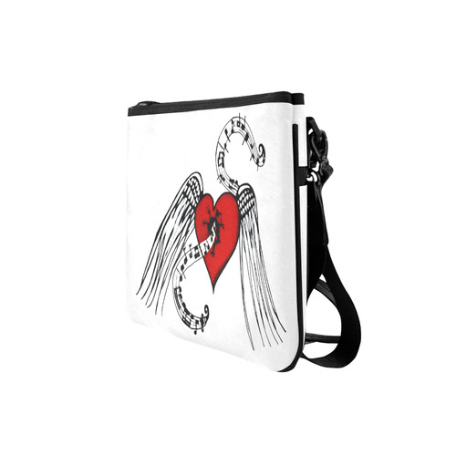 Heart Music Slim Clutch Bag (Model 1668)