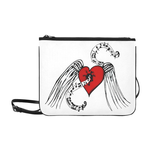 Heart Music Slim Clutch Bag (Model 1668)