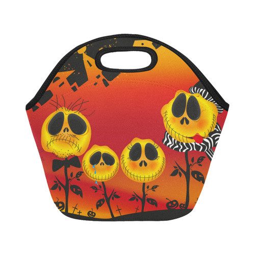 halloween Neoprene Lunch Bag/Small (Model 1669)