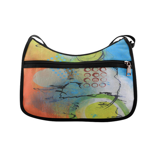 Flying in the Clouds Crossbody Bags (Model 1616)