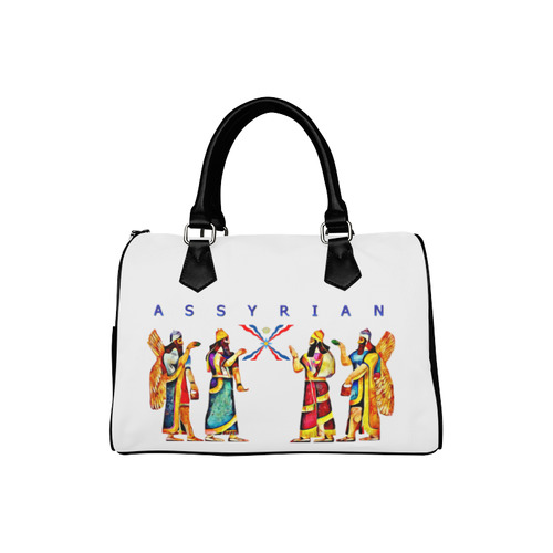 Colorful Assyrian Hand Bag Boston Handbag (Model 1621)