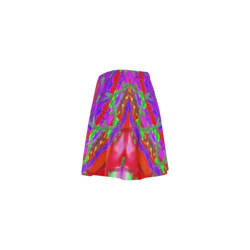 confetti-bright 9 Mini Skating Skirt (Model D36)
