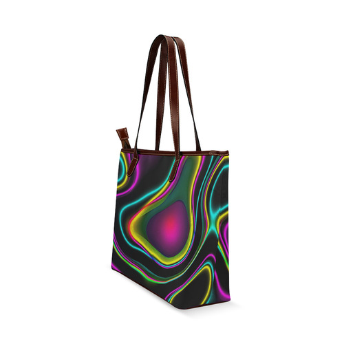 Vibrant Fantasy 5 by FeelGood Shoulder Tote Bag (Model 1646)