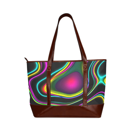 Vibrant Fantasy 5 by FeelGood Tote Handbag (Model 1642)