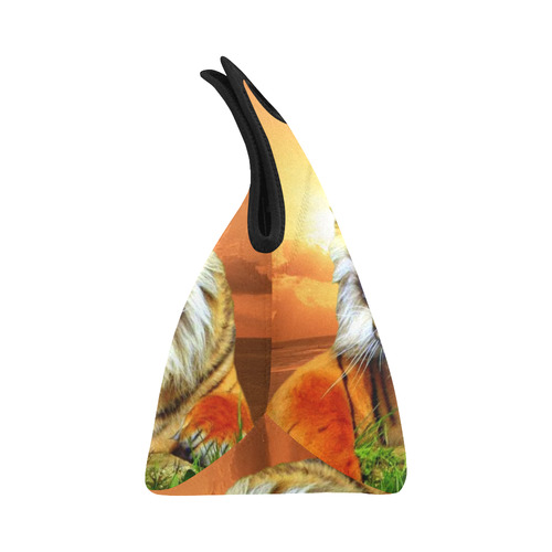 Sumatran Tiger Neoprene Lunch Bag/Small (Model 1669)