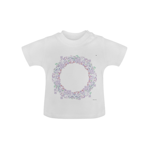 flowers crown8 Baby Classic T-Shirt (Model T30)