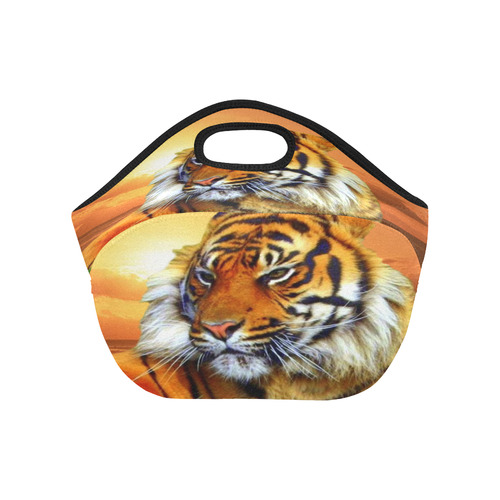 Sumatran Tiger Neoprene Lunch Bag/Small (Model 1669)