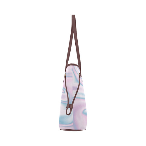 Holographic Design Clover Canvas Tote Bag (Model 1661)