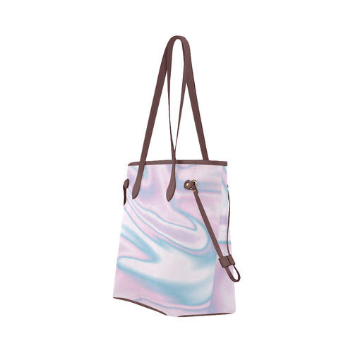 Holographic Design Clover Canvas Tote Bag (Model 1661)