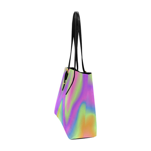 Holographic Design Euramerican Tote Bag/Large (Model 1656)