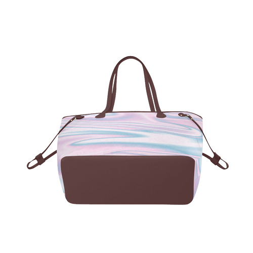 Holographic Design Clover Canvas Tote Bag (Model 1661)