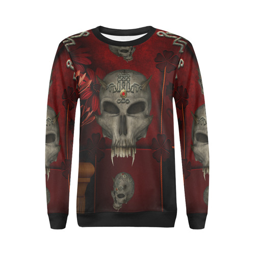 Skull with celtic knot