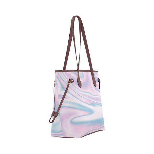 Holographic Design Clover Canvas Tote Bag (Model 1661)