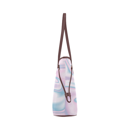 Holographic Design Clover Canvas Tote Bag (Model 1661)