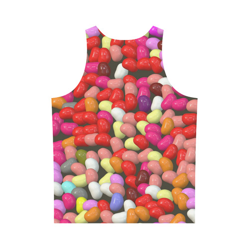 funny Jelly Mix by JamColors All Over Print Tank Top for Men (Model T43)