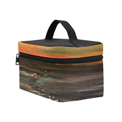 Night Walk Large Cosmetic Bag/Large (Model 1658)