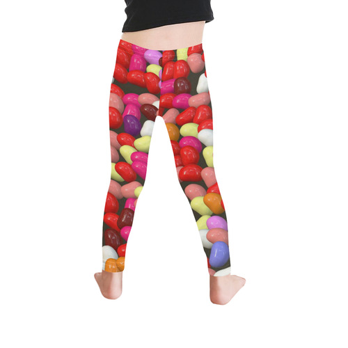 funny Jelly Mix by JamColors Kid's Ankle Length Leggings (Model L06)
