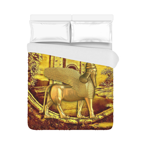 Lamassu Duvet Cover Duvet Cover 86"x70" ( All-over-print)