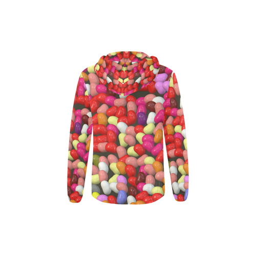 funny Jelly Mix by JamColors All Over Print Full Zip Hoodie for Kid (Model H14)