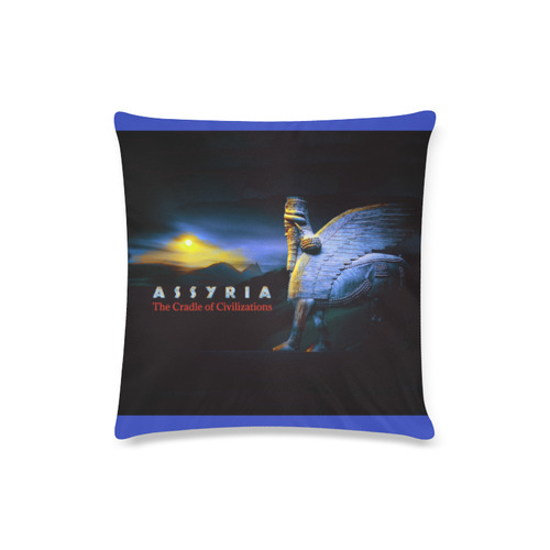 Lamassu Pillow Case Custom Zippered Pillow Case 16"x16"(Twin Sides)