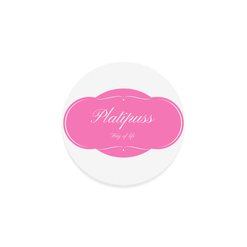 pinkplat Round Coaster